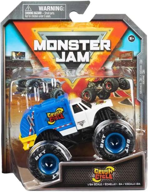 Monster Jam Series 31 Crush Cycle 164 Diecast Car Spin Master Toys - ToyWiz