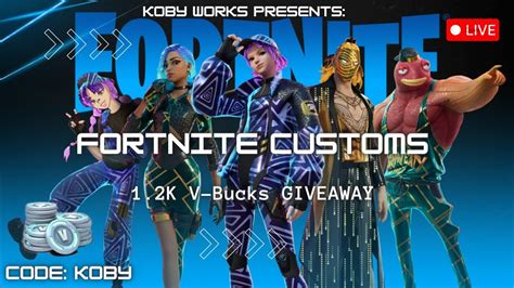 ME Custom Matchmaking Fashion Show SCRIM GIVEAWAY Fortnite Live