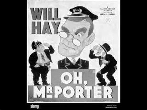 Oh Mr Porter 1937 Will Hay Moore Marriott Graham Moffatt YouTube