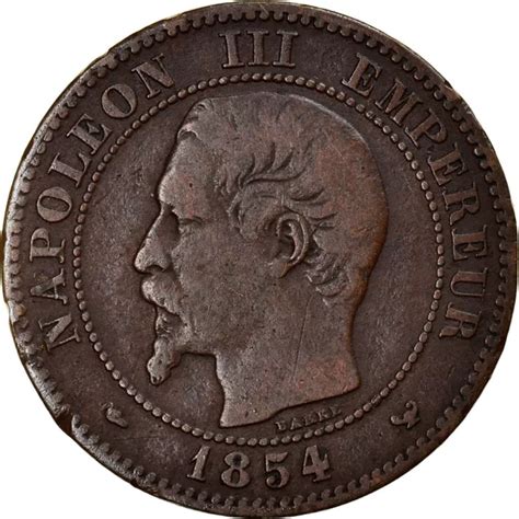 Coin France Napoleon Iii Napol On Iii Centimes