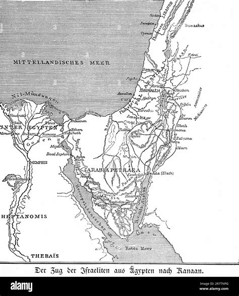 La Migración De Los Israelitas De Egipto A Canaán Antiguo Testamento