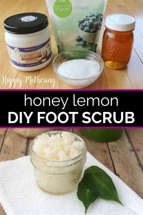 Best Homemade Foot Scrub Happy Mothering Homemade Foot Scrub Diy