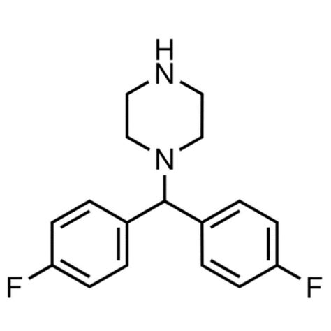 Bis Fluorophenyl Methyl Piperzaine Cas C H F N