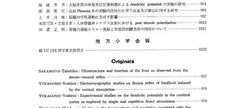 日本生理学雑誌 第22巻第10号 日本生理学会