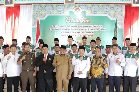 Hadiri Pelantikan Dpd Ldii Kabupaten Pelalawan Ini Pesan Bupati