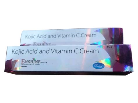 Enshine Kojic Acid Vitamin C Cream Type Of Packaging Tube Packaging Size 15 Gm At Rs 38