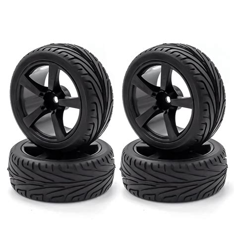 Gecheer RC Drift Tires RC Racing Car Tires 4pcs Replacements for 1/10 ...