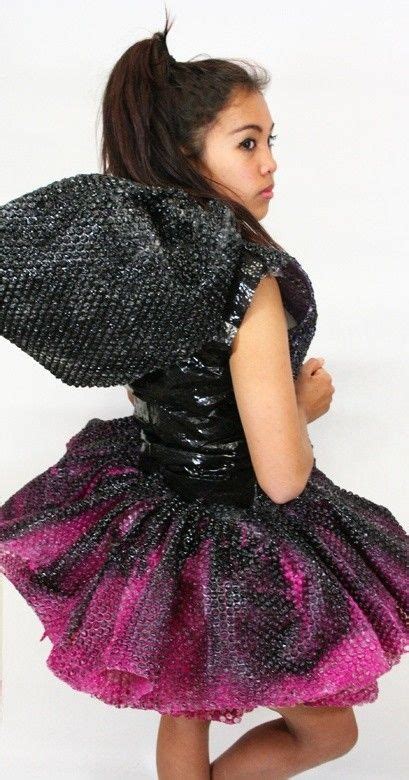 Pin By Patricia Moreno On Trashion Recycled Dress Upcycled Fashion