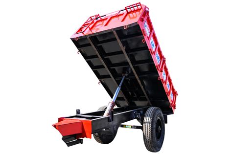 Mild Steel Hydraulic Tractor Trolley For Agriculture At In Nagpur