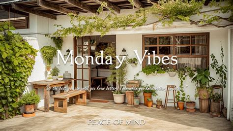 하루를 시작하는 긍정적인 에너지를 주는 플레이리스트 피아노 Monday Vibes PEACE OF MIND YouTube