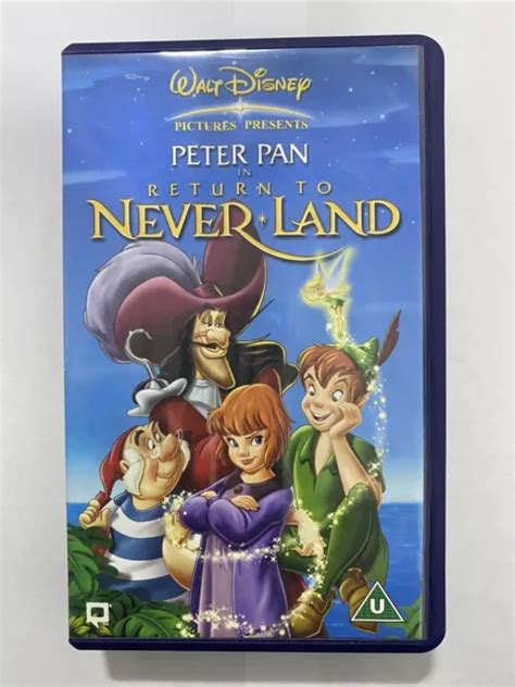 WALT DISNEY CLASSICS VHS VIDEO Peter Pan In Return To Never Land EUR 4