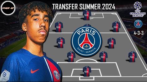 Paris Saint Germain Potential Lineup Feat Leny Yoro Premier League