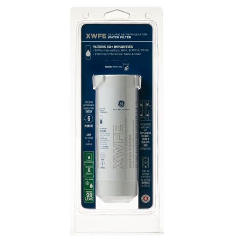 Xwfe Ge® Xwfe™ Refrigerator Water Filter Ge Appliances Parts