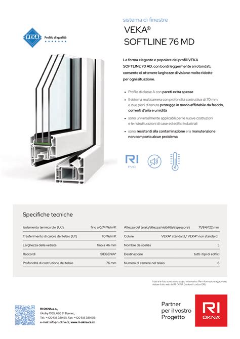 Finestra Veka Softline Md Ri Okna