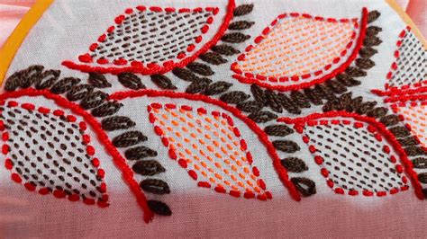 Bangladeshi Traditional Nokshi Katha Stitch Hand Embroidery Nokshi