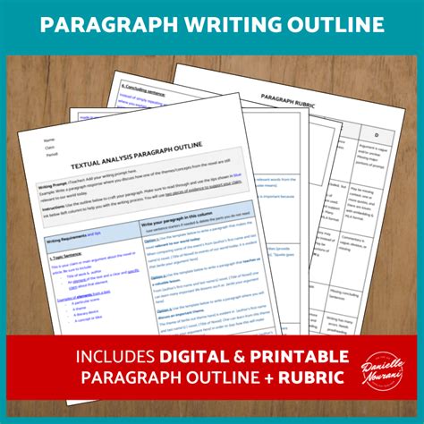 Paragraph Writing Template Outline Paragraph Graphic Organizer,How to ...