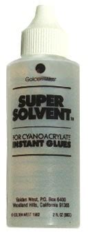 US-1 Super Solvent 2oz debonder for CA glue, will remove super glue from Satellite City Instant ...