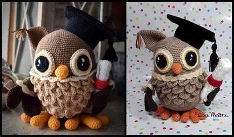 Sew Pattern Owl Graduation Cap Youcefkabiir