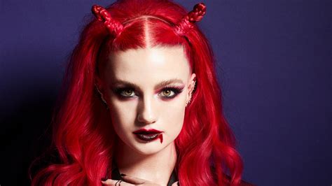 Halloween Makeup Tutorial: The Red Devil | Glamour UK