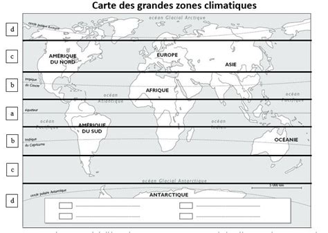 Les Zones Climatiques Dans Le Monde