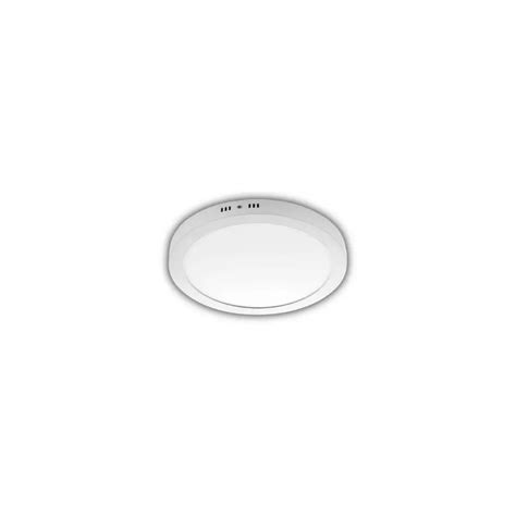 Plafonnier LED Saillie 24W 2160lm 160 IP40 Ø300mm Blanc Blanc Chaud