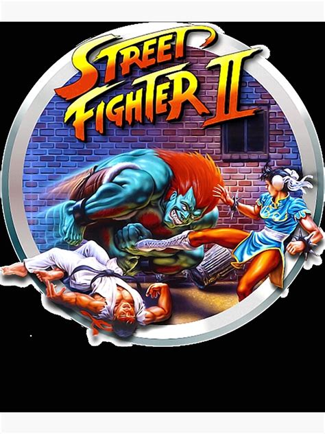 "Street Fighter II" Poster for Sale by DianaHashimoto | Redbubble