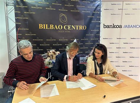 Bankoa ABANCA Y BilbaoCentro Unen Fuerzas Para Dinamizar El Comercio Y