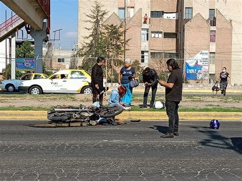 SUMA Noticias Fallece motociclista en la Pachuca Sahagún