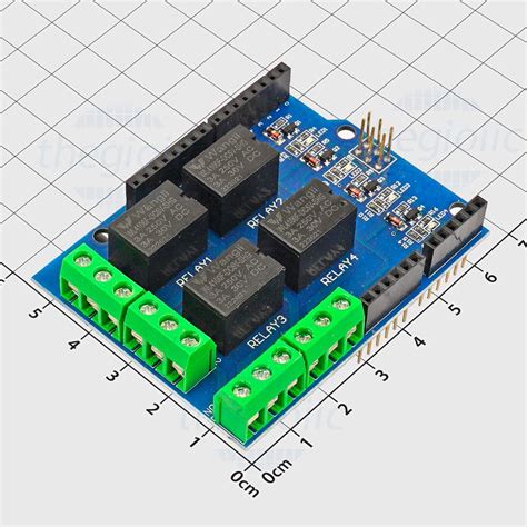 Arduino Uno R3 Relay Control Arduino 4 Relays Shield Basics