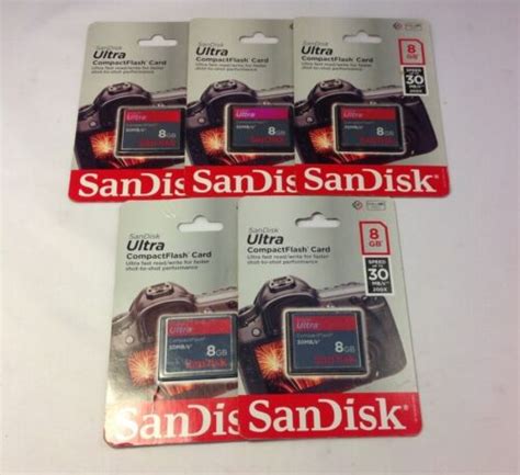 X Sandisk Ultra Compactflash Gb Memory Card Mb S Sdcfh G Aw