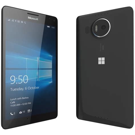 Microsoft Lumia Xl Negro Modelo D Fbx Lwo Max Ma Lxo