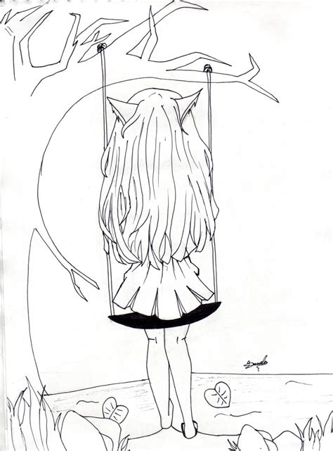 Desenhos Para Colorir Animes Femininos Fofos - 6