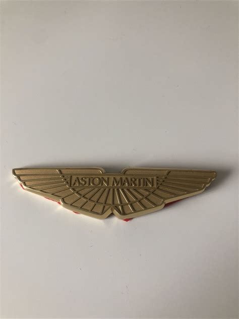 Aston Martin Gold Wings Badge Ebay