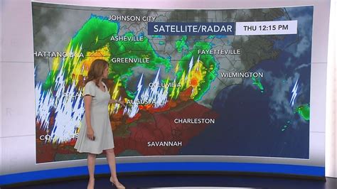 Wral Weather Alert Day Ends Isolated Storms Possible Thursday Afternoon Youtube