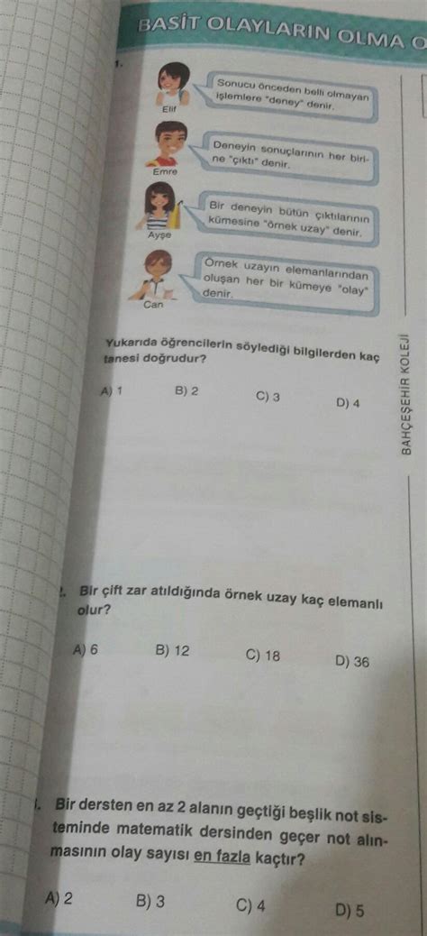 Arkadaşlar çok acil 1 2 ve 3 soruyu çok acil işlemli yapabilir