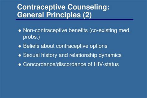 Ppt Contraception For Hiv Infected Women And Couples Powerpoint