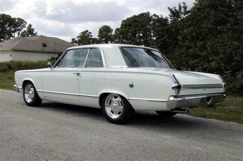 1966 PLYMOUTH VALIANT CUSTOM 2 DOOR HARDTOP Rear 3 4 125350