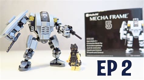 Mecha Frame Base Defender Episode Robot Block Lego Set