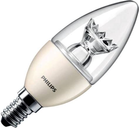 Philips MASTER LEDcandle E14 B38 2 8W 822 Helder Vervangt 25W Bol