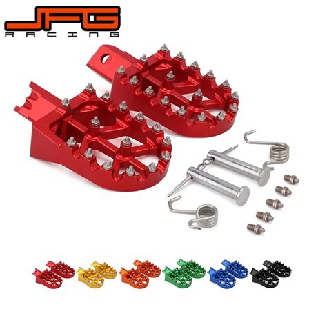 Motorcycle Universal Cnc Colorful Footpeg Footrest Foot Pegs For Honda