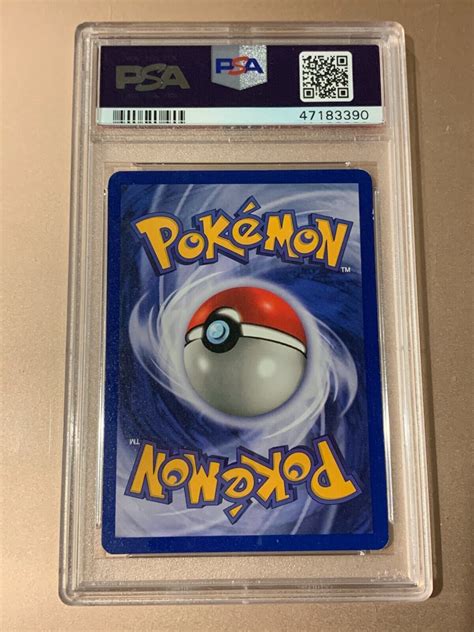 Blaine S Arcanine Holo Pokemon Card Unlimited Gym Challenge 1 132 PSA 8