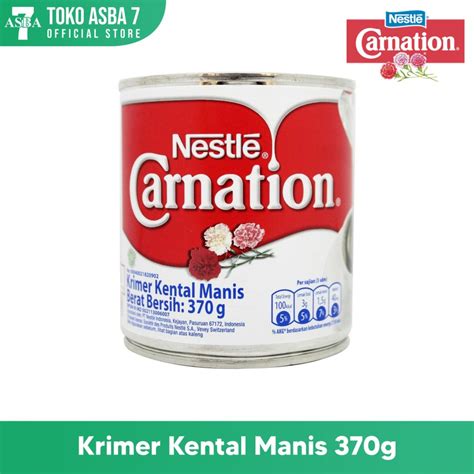 Nestle Carnation Krimer Kental 370g Asba Jaya Berkah