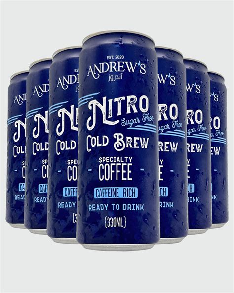 Nitro Cold Brew 12 Pack – Andrew's cold brew