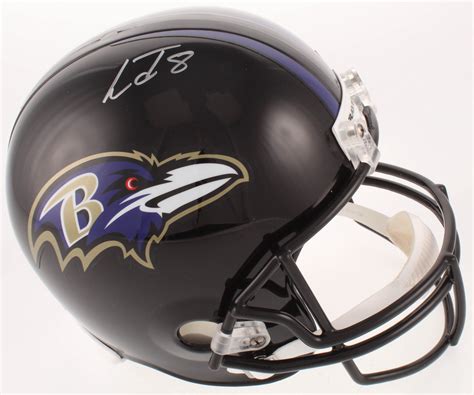 Lamar Jackson Signed Ravens Full-Size Helmet (JSA COA) | Pristine Auction