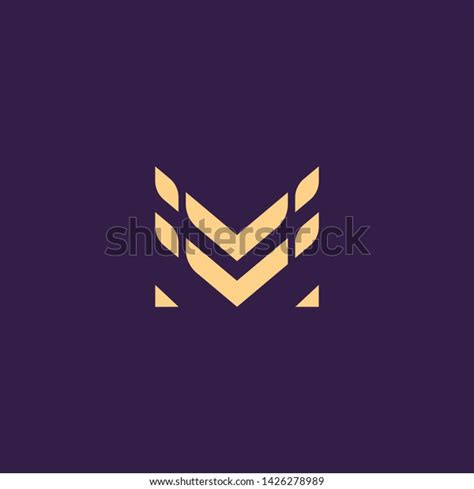 Creative Innovative Initial Letter Logo Mm M Minimal Luxury Monogram