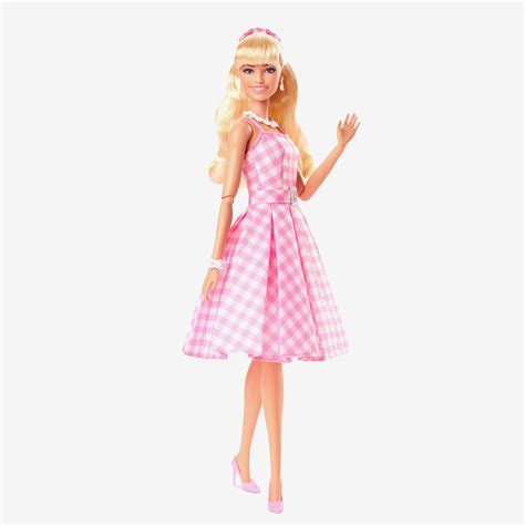 barbie  pink gingham dress barbie   mattel creations