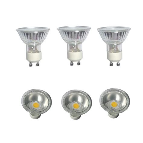 Anyray 10 Pack JDR GU10 110V 120V 50W Precision Halogen Light Bulbs