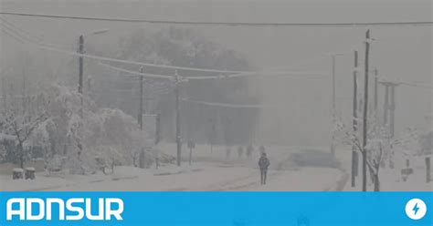 Alerta Por Nevadas Y Vientos De Más De 100 Kmh En Chubut A Qué Ciudades Afectará Adnsur El