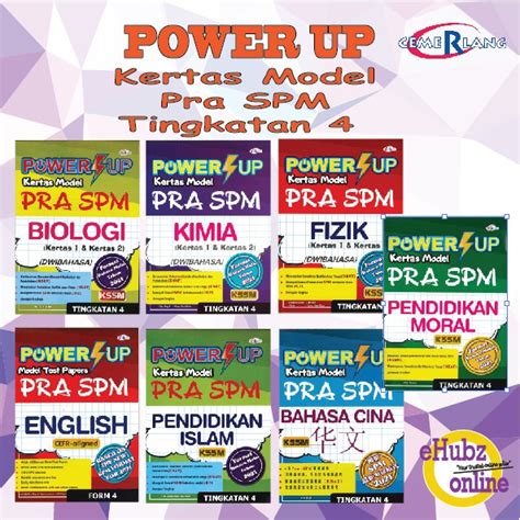 [ehubz] Power Up Kertas Model Pra Spm Tingkatan 4 2021 Cemerlang