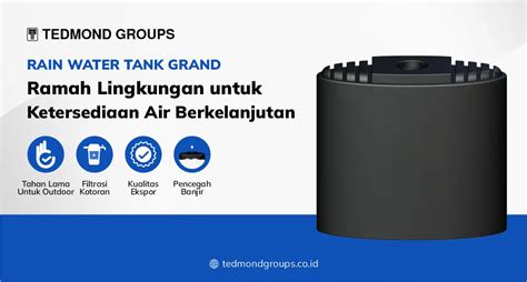 Penampungan Air Hujan Dengan Sistem Filtrasi Produsen Tangki Air 1